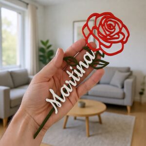 Personalisierte Rose